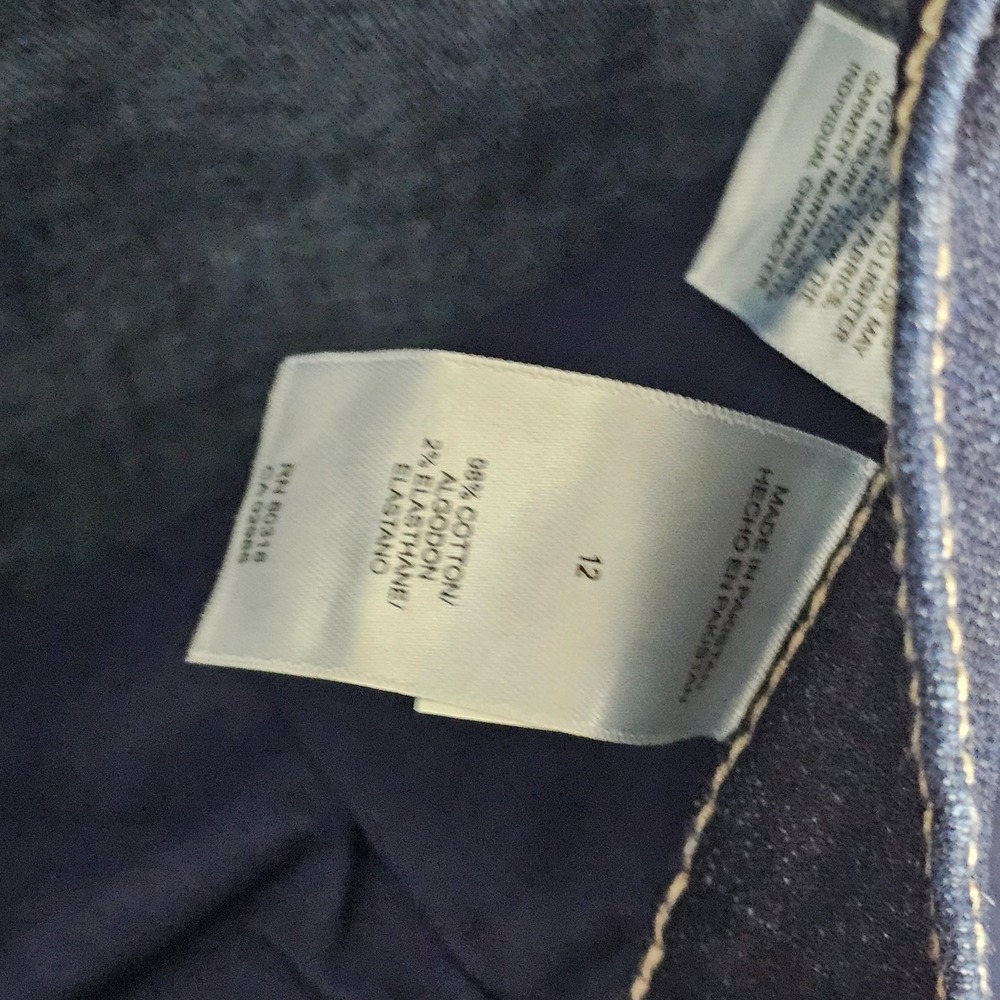 Lucky Brand Stevie Flare Jeans Women's 12/31 Denim 2-Way Stretch Boho‎ High Rise - Picture 10 of 11